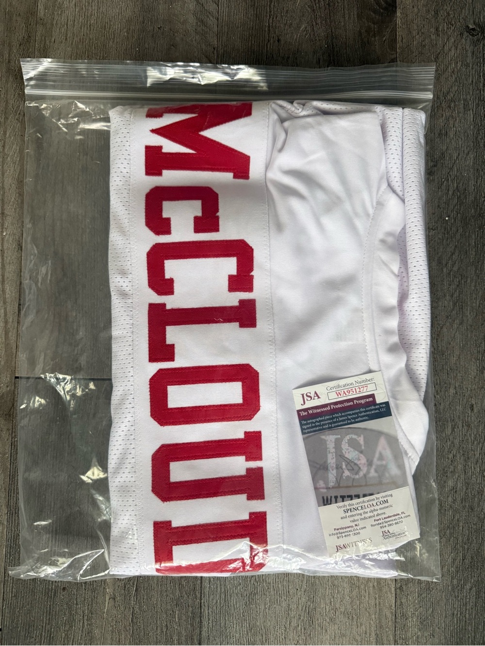 49ers signed Ray-Ray McCloud Jersey